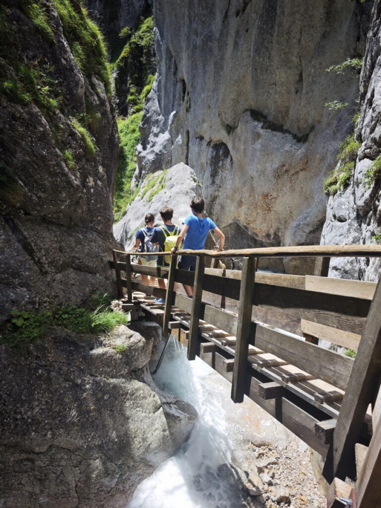 Geheimtipp Klamm Österreich - die Silberkarklamm